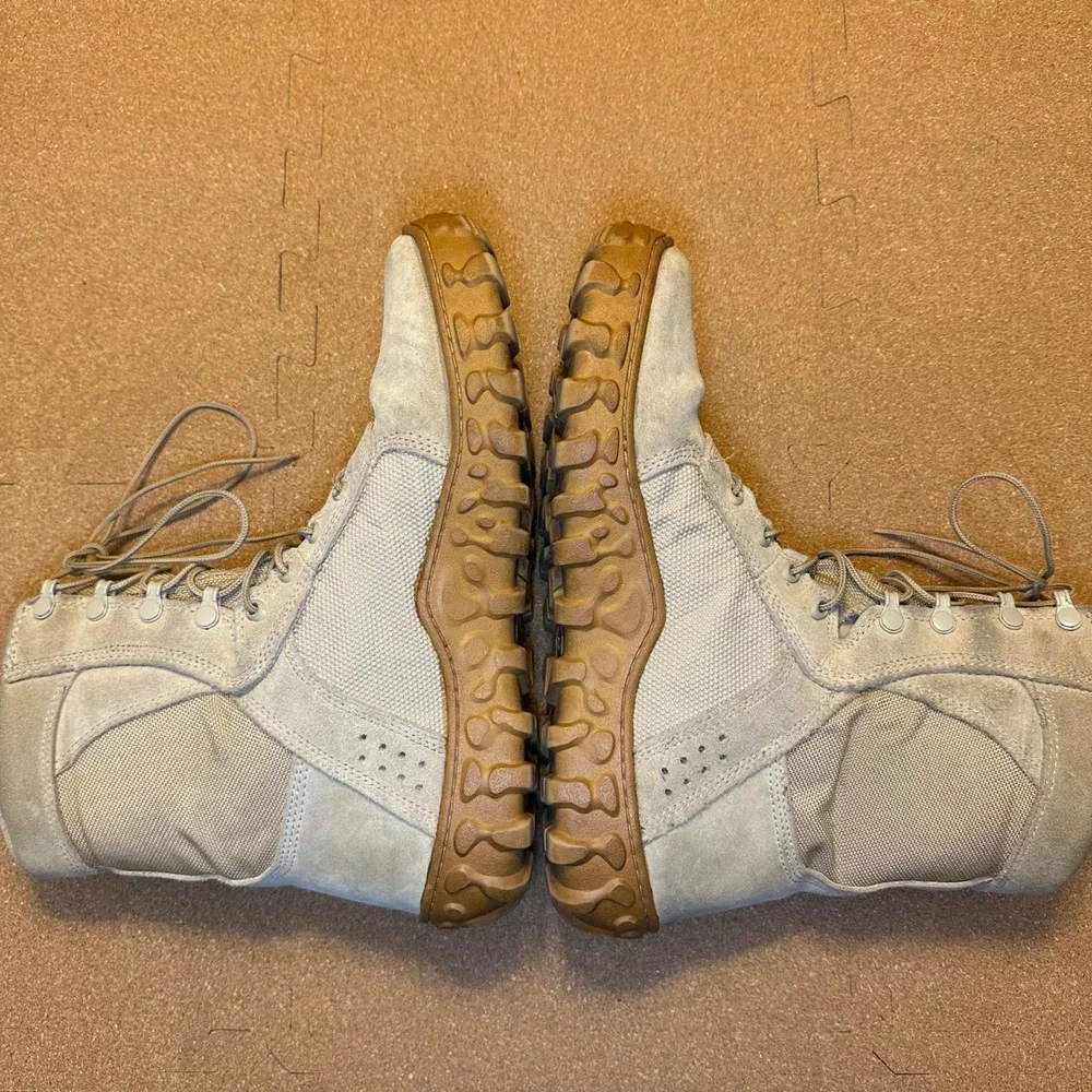 Rocky S2V Special Ops Tactical Boots Mens 13 Tan Military Vibram Suede 101